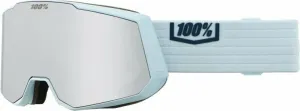 100% Snowcraft XL Mason/HiPER Green Mirror/HiPER Turquoise Mirror Occhiali da sci
