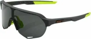 100% S2 Soft Tact Cool Grey/Smoke Lens OS Occhiali da ciclismo