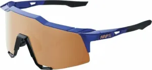 100% Speedcraft Gloss Cobalt Blue/HiPER Copper Occhiali da ciclismo