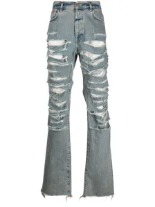 424 - Jeans In Denim Strappati #2701160