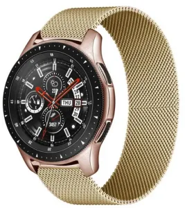 4wrist Cinturino a maglia milanese per Samsung Galaxy Watch - Gold 20 mm