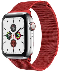 4wrist Cinturino in maglia milanese per Apple Watch - Rosso 38/40/41 mm