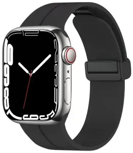 4wrist Cinturino in silicone con chiusura magnetica per Apple Watch 38/40/41 mm - Black