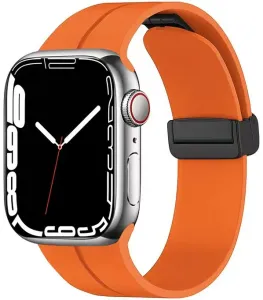 4wrist Cinturino in silicone con chiusura magnetica per Apple Watch 38/40/41 mm - Orange