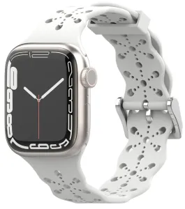 4wrist Cinturino in silicone per Apple Watch 38/40/41 mm - White