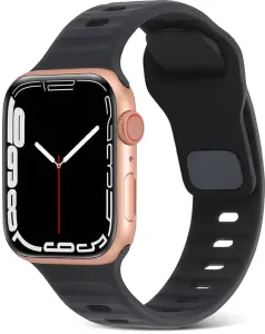 4wrist Cinturino in silicone per Apple Watch - 42/44/45/49 mm - Black #2601920