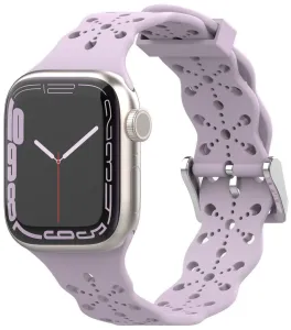 4wrist Cinturino in silicone per Apple Watch 42/44/45/49 mm - Lavender