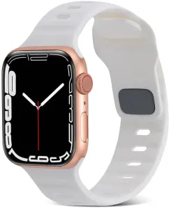 4wrist Cinturino in silicone per Apple Watch - 42/44/45/49 mm - White
