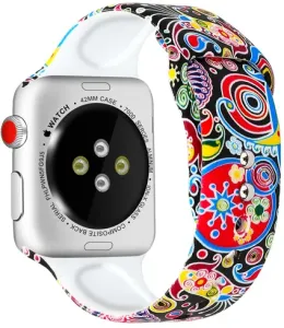 4wrist Cinturino in silicone per Apple Watch - Colourful 42/44/45/49 mm