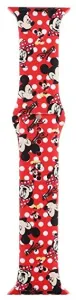 4wrist Cinturino in silicone per Apple Watch - Mickey Mouse rosso 38/40/41 mm #500721