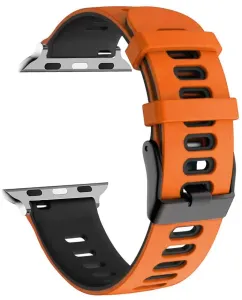 4wrist Cinturino in silicone per Apple Watch - Orange 42/44/45 mm