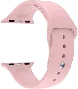 4wrist Cinturino in silicone per Apple Watch - Rosa 42/44/45/49 mm - S/M