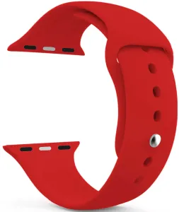 4wrist Cinturino in silicone per Apple Watch - Rosso 42/44/45/49 mm - S/M