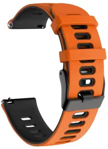 4wrist Cinturino in silicone per Garmin 22 mm - Orange