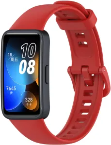 4wrist Cinturino in silicone per Huawei Watch Band 8 - Red