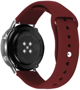 4wrist Cinturino in silicone per Samsung Galaxy Watch 6/5/4 - Wine Red