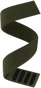 4wrist Nylon Loop cinturino per Garmin Fenix 7S/6S/5S - 20 mm - Green