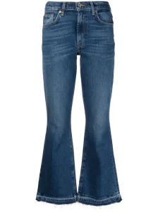 7 FOR ALL MANKIND - Jeans Cropped In Denim