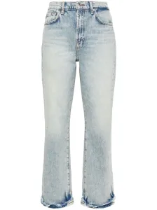 7 FOR ALL MANKIND - Jeans Cropped Logan In Denim