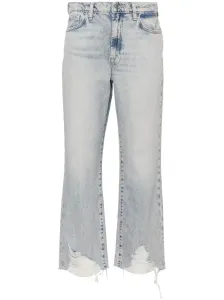 7 FOR ALL MANKIND - Jeans Cropped Logan In Denim #3074734