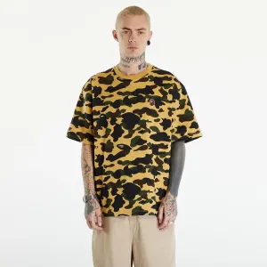 A BATHING APE 1St Camo One Point Tee リラックス Yellow #3150613
