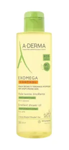 A-DERMA Olio doccia emolliente per pelle secca a tendenza atopica Exomega Control (Emollient Shower Oil) 500 ml