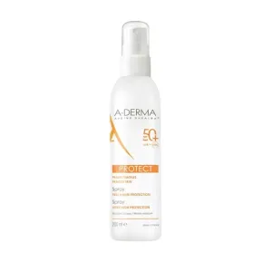 A-DERMA Spray abbronzante SPF 50+ (Protect Sun Spray) 200 ml