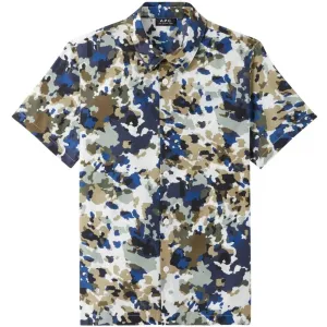 A.P.C Men's Slim Fit Chemisette Leandre Shirt Multicoloured - MULTI COLOURED S