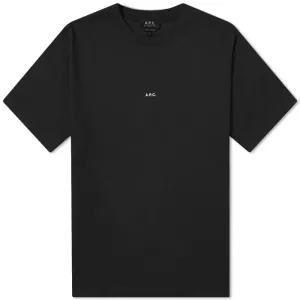 A.p.c Kyle Logo T-shirt Black - S BLACK