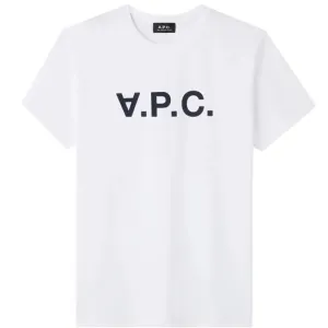 A.P.C Men's V.P.C Logo T-shirt White - L WHITE