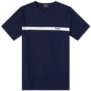 A.P.C Men's Yukata T-Shirt Navy - XL NAVY