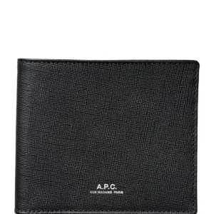 A.p.c Mens Aly Billford Wallet Black - ONE SIZE BLACK