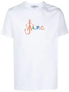A.P.C. X JW ANDERSON - T-shirt In Cotone Con Logo #2768781