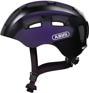 Abus Youn-I 2.0 Black Violet S Casco da ciclismo per bambini