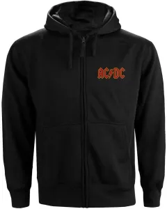 AC/DC Felpa con cappuccio Logo Black L