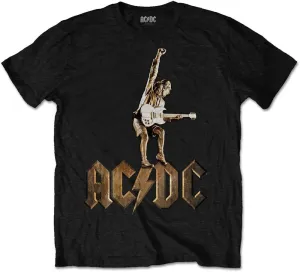AC/DC Maglietta Angus Statue Mens Black XL