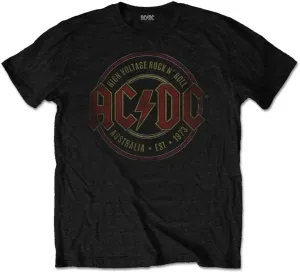 AC/DC Maglietta Est. 1973 Black L