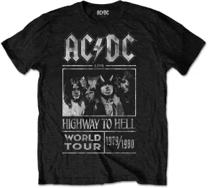 AC/DC Maglietta Highway to Hell World Tour 1979/1985 Black L