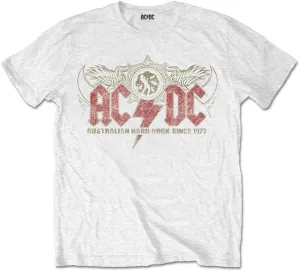 AC/DC Maglietta Oz Rock White 2XL