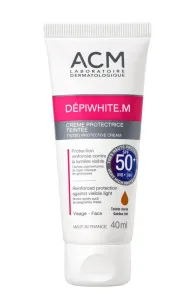 ACM Crema protettiva colorata SPF 50+ Dépiwhite M (Tinted Protective Cream) 40 ml
