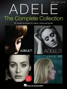 Adele The Complete Colection: Piano, Vocal and Guitar Spartito
