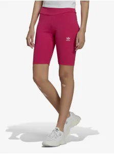 Dark Pink Women's Adidas Originals Sports Shorts - Women #1067974