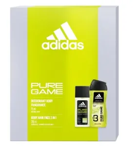Adidas Pure Game - deodorante con atomizzatore 75 ml + gel doccia 250 ml
