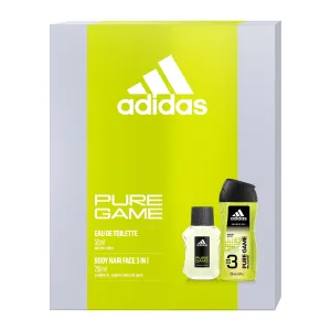 Adidas Pure Game - Eau de toilette con vaporizzatore 50 ml + gel doccia 250 ml