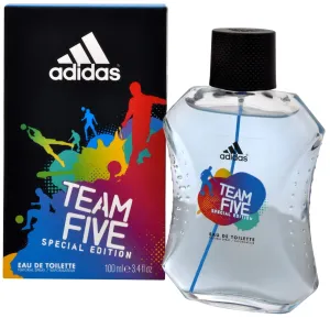 Adidas Team Five Eau de Toilette da uomo 100 ml