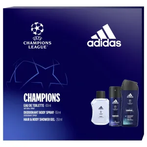 Adidas UEFA Champions League Edition - EDT 100 ml + gel doccia 250 ml + deodorante in spray 150 ml
