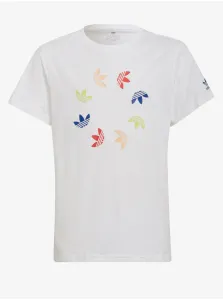White Children's T-Shirt adidas Originals - unisex