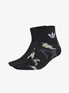 Set of two pairs of men's socks in black adidas Originals - Men