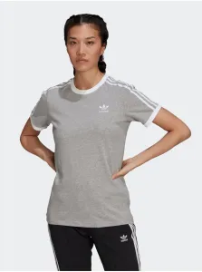 Adidas Originals Grey Women's T-Shirt - Womens #908721