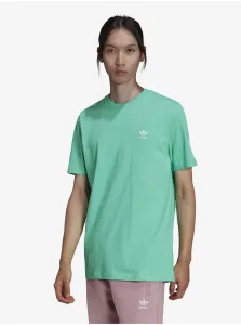 Light Green Men T-Shirt adidas Originals - Men #911019